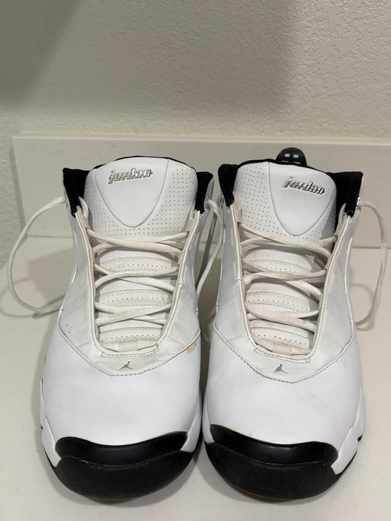 Jordan Other - Jordan White and Black Basketball Sneakers
